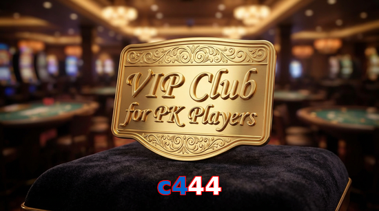Main screen of C444 vip page for PK players
